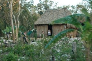 Maya-Hütte