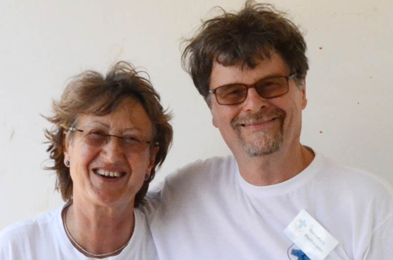 Ingrid und Heinrich Heitmann Seit 2010 gemeinsam bei den Einsätzen dabei: Heinrich und Ingrid Heitmann, Fotograf und Übersetzerin.