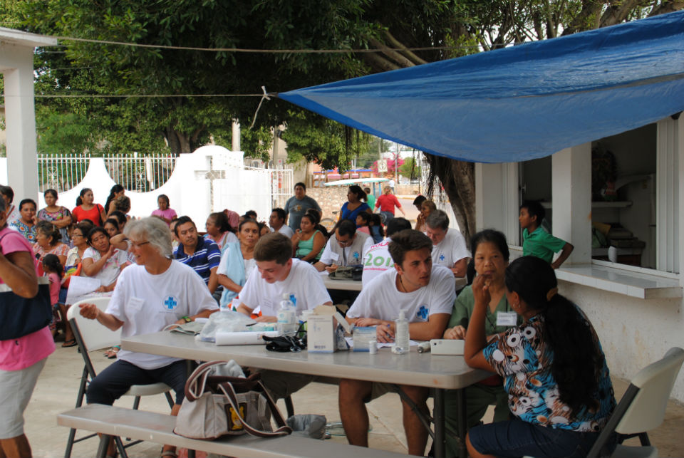 Das Team von Medical Mission Network in San José Morelos.