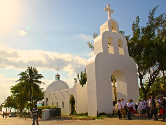 Kapelle vom Playa del Carmen